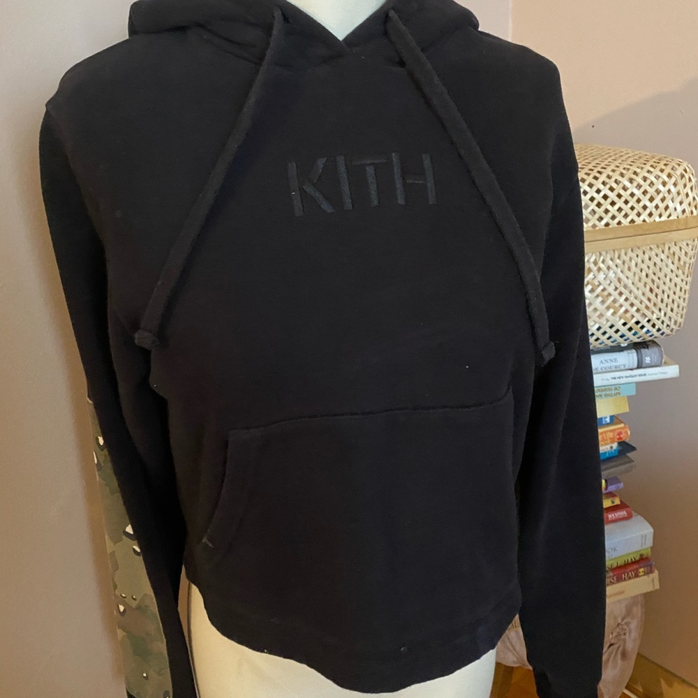 Kith cropped hoodie